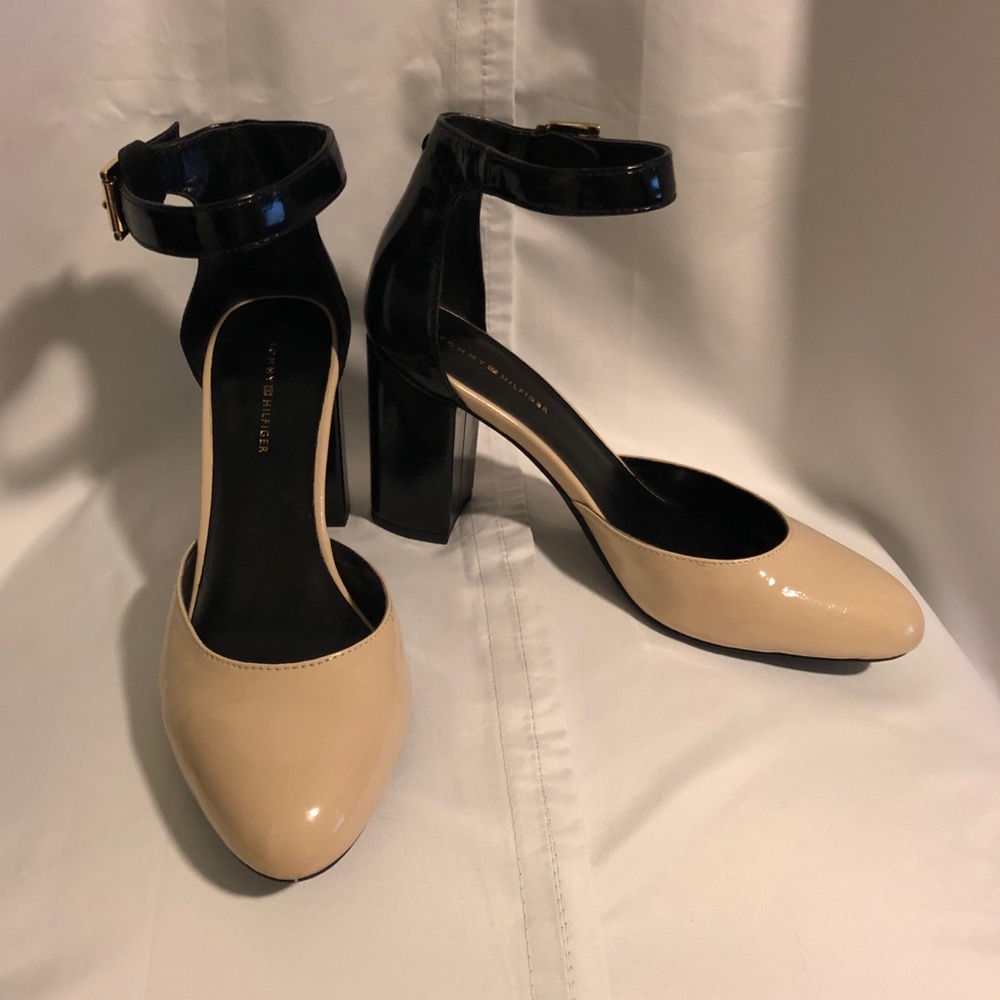 Tommy Hilfiger Ankle Strap Pumps